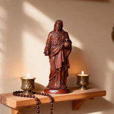 1-boxwood sacred heart jesus statue