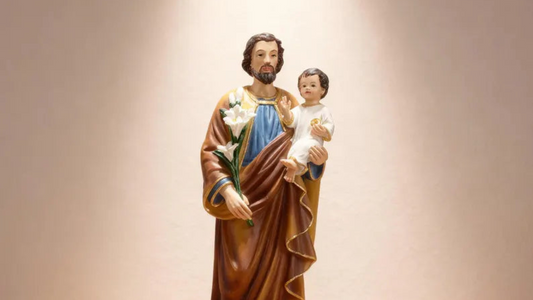 St. Joseph Statue for Selling House: Prayer & Statue