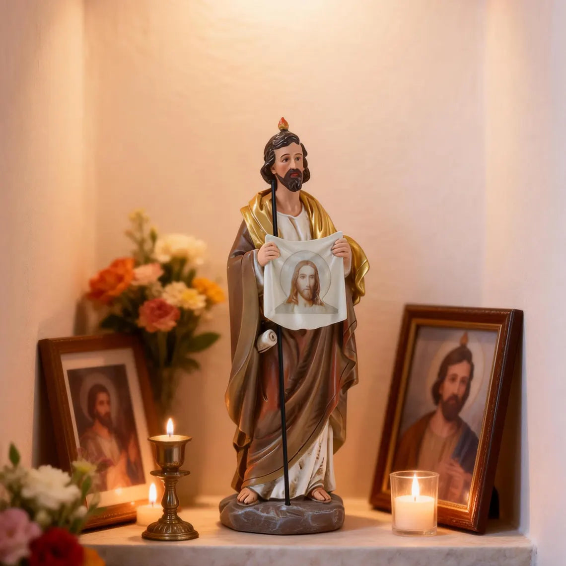 12-st jude thaddeus statue patron saint of hope