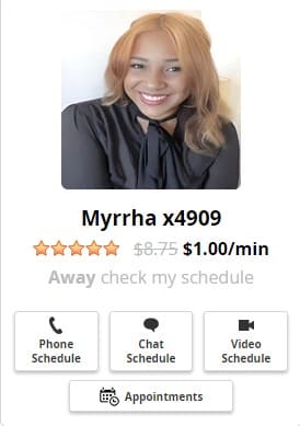 Myrrha - Psychic reader in Psychic Source